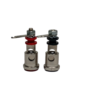 PARES BORNE METALICO DE PRESSAO (POSITIVO) (NEGATIVO)