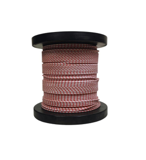 CORDOALHA  IMP TRANÇADO PRATA N.32 T35 VERMELHO