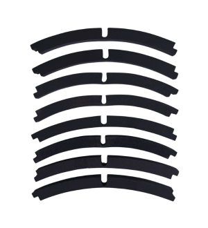 GUARNICAO BORRACHA 21 8PDC 8F 10MM