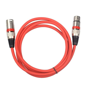 CABO XLR DE 3 PINOS COM CANCELAMENTO DE RUIDO