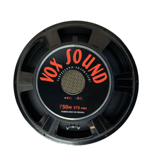 ALTO FALANTE  VX 15'' 750W 375RMS ST 8 OHM